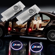For BMW X1 X2 X3 X4 X5 X6 X7 E84 E83 E70 E71 E72 E90  Car Sticker 2pcs Led Projector Lamp Car Door Welcome Light Car Acc