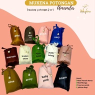Mukena Traveling Amanda 2 In 1 Piece by Mahira