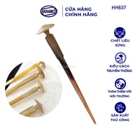 HAHANCO Horn Ao Dai Girl Hair Brooch Hair Accessories - HH637