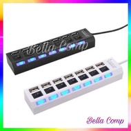 USB HUB 7 PORT ON OFF / USB HUB 7PORT ON OFF / USB HUB 7 PORT SWITCH / USB HUB 7PORT M-TECH