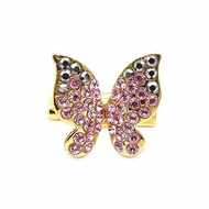 G28043 Ozel *Premium Materials* Nice Elegant Monarch Butterfly Babybrooch / Kerongsang Size ( w x h