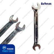 ATS WRENCH 8 X 9 MM 8X9 DOUBLE OPEN END SPANNER WRENCH ENGLISH SPANAR SET