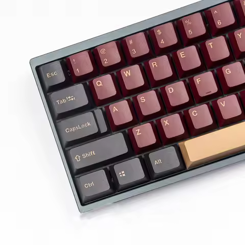 135 Keys Red Blue Samurai PBT Keycaps DOUBLE SHOT OEM Profile GMK For GMMK Pro NJ68 Mechanical Cherr