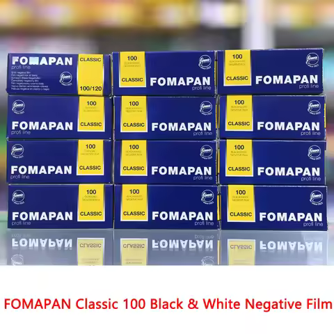 1/3/5/10 ROLLS New FOMAPAN Classic 100 Black & White Negative Film ISO 100 Suitable Retro For Kodak 