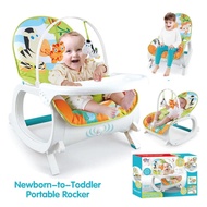 Multipurpose NewBorn to Toddler Rocker Bouncer and Chair Baby Chair Baby Rocker (0-36 Months)