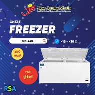 Chest Freezer Rsa Cf-740 / Frizer Box 700 Liter Rsa Cf 740