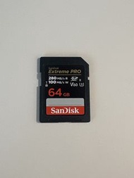 SanDisk Extreme Pro v60 64GB memory card