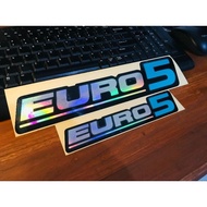 EURO5 CUTTING STICKERS