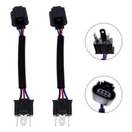 1 Pair Harness Adapter Headlight Conversion Cable Wire Connector Connector Car Pigtail Wire For H4 M
