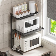 ‍🚢Adjustable Microwave Oven Storage Rack Electric Cooker Oven Rack Kitchen Seasoning Storage Rack Air Fryer Storage Rack
