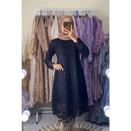 HITAM BROKEN KEBAYA TOP BROKEN TUNIC KEBAYA JUMBO KEBAYA BLACK