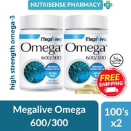 [FREE SHIPPING] MEGALIVE OMEGA 600/300 (100'sx2)