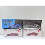 MINIGT 116 284 335 Bentley Continental GT Bentley Continental GT3 Limo Parker Peak Alloy Car Model B