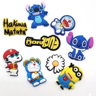 Cartoon Doraemon Shoe Charms Daisy Jibits design Puppy jibits Anime Bear Jibbits for Women Shoe Acce