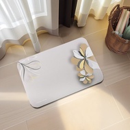 【rubber anne】軟式珪藻土吸水地墊 風韻之境(60x40cm)