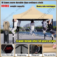 【Anti water bracket】6x6 8x8 6x10 10x10 10x15 10x20ft khemah camping canopy awning roof outdoor tent