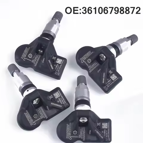 4 PCS car tpms Tire Pressure Monitor/Warning System Sensor for BMW F07 F10 F11 FOR BMW 5 520i 525i 5