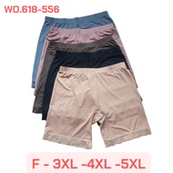 Plus Size Underwear Anti-Exposure Anti-Bite Legs Crotch Support Lace Leg Edge Large 618 4 Sizes To C