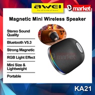 Awei KA21 Mini Wireless Speaker Magnetic Speaker Portable Mini Speaker Outdoor Bluetooth Speaker Awe