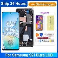 For Samsung Galaxy S21 Ultra 5G LCD Display G998B  G998U G998W G9980 Screen Digitizer Replacement