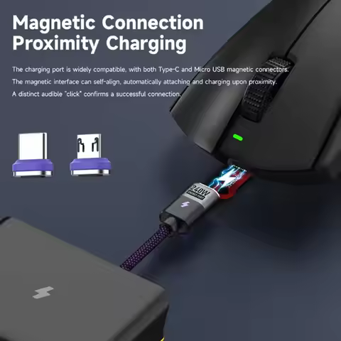 A46U RGB Mouse Magnetic Charge Dock for Logitech G PRO X SUPERLIGHT 2 MX Master 3S 3 Anywhere VGN VX