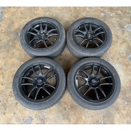 Work Emotion Kiwami Style Sport Rim 16 inch 4H 114.3 PCD 7JJ ET40 🇯🇵🎌