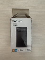 SONY ICF-P26 FM/AM 收音機