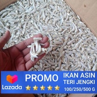 IKAN ASIN TERI JENGKI PUTIH TERI BULAT TERI REBUS KERING SEJENIS TERI MEDAN SEGAR TANPA PENGAWET