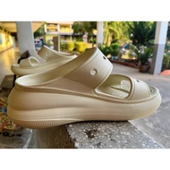 【Free Shipping】Crocs Classic Crush Sandals 5CM Heels kasut crocs women crocs sandal women selipar cr