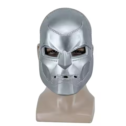 New Game Cosplay Doctor Doom Mask Latex Superhero Victor Von Doom Costume Face Masks Halloween Party