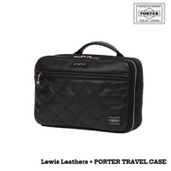 Lewis Leathers × PORTER 吉田 日本製 旅行包 TRAVEL CASE 390-92984