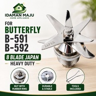 Original Butterfly Blades Replacement Heavy Duty Blender B-592 B-592