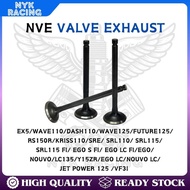 NVE VALVE EXHAUST- EX5/ EX5 DREAM/ WAVE100/ E BONUS/ KRISS100 (14721-GF6-010)/WAVE110/