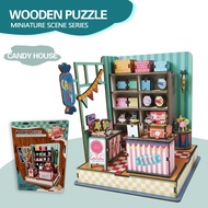Miniature 3D Wooden DIY House