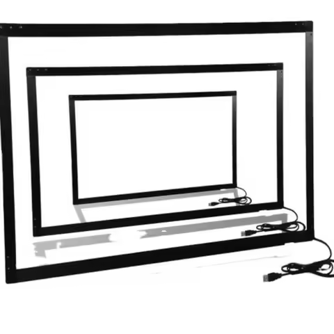 IR 32" 43" 50'' 55" Infrared Multi Touch Overlay Frame General Open Frame for Touch Screen Monitor，s