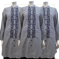 iLOVELY - Blouse Cotton Lembut Bersulam Eksklusif