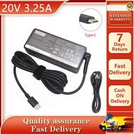 ใหม่ 20V 3.25A 65W TYPE-C อะแดปเตอร์ AC สำหรับ Lenovo ThinkPad T480 T480s X280 L380 E480 T490S E490
