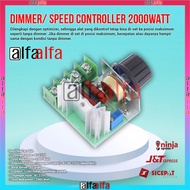 2000W SCR DIMMER 220V AC ELECTRONIC VOLTAGE REGULATOR SPEED CONTROLLER