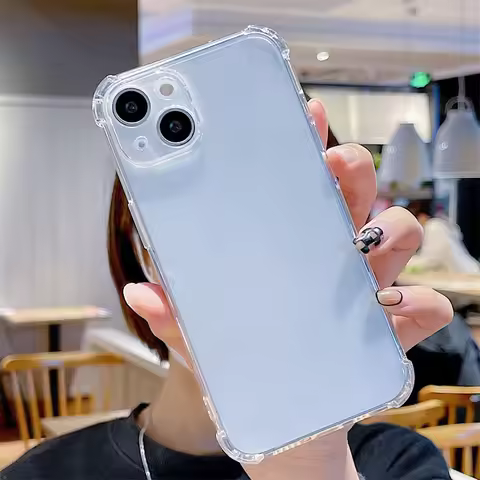 Durable Anti-fall Transparent Phone Case For Realme 5 5I 5S 6I 8 8I 9 Pro 9I 10 Realme 11 Pro Clear 
