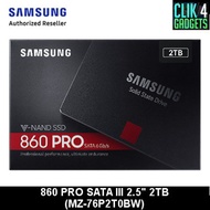 Samsung 860 PRO SATA III 2.5" SSD 2TB (MZ-76P2T0BW)