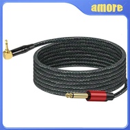 amo 1 4inch Instrument Cable 3 5mm 1 8inch Male to 6 35mm 1 4inch Male Stereo