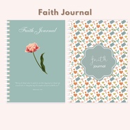 Christian Faith Journal - Notebook Daily Prayer Journal - Faith Journal Planner / Christmas Gift Chr