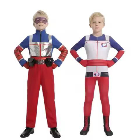 Kids Children Henry Cosplay Costume Cartoon Henry Cosplay Danger Boys Vest Pants Belt Outfits Hallow