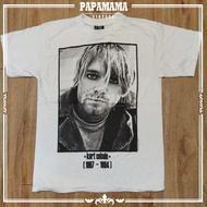 NIRVANA Kurt Cobain 1994 THE END OF MUSIC เสื้่อวง เสื้อทัวร์ เนวาน่า วินเทจ papamama vintage เสื้อย