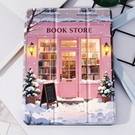 1 Pc Sakura Bookstore Tablet Case & Kindle E-Book Case Compatible With IPad 10th Generation, IPad 10