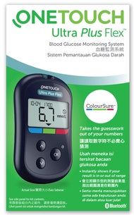 One Touch Ultra Plus Flex Glucose Monitoring System  (only meter, lancing device, 10 lancets)