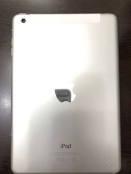 Apple iPad mini 1 WiFi + 插卡流動網絡 銀 16gb