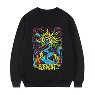 Streetwear Clothing ELEMENT SKATE Sweater - Crewneck Sweatshirt Cotton Fleece Material