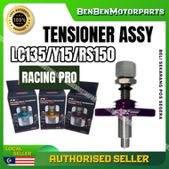 FRC PRO CNC RACING MANUAL ADJUSTABLE TENSIONER Y15ZR/LC135 FRG BLOCK TENSIONER MANUAL WITH SPRING