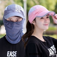Sun Hats With Mesh Masks To Cover The Face Of Folding Cap